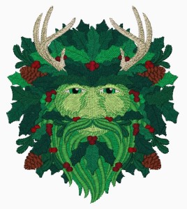 Winter Green Man