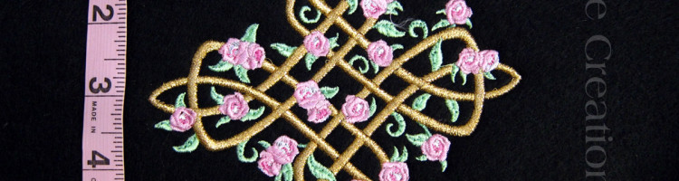 Celtic Cross with Roses