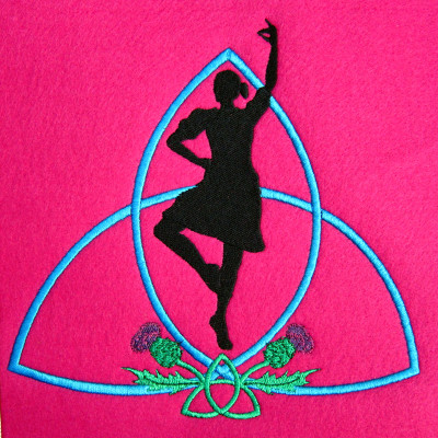 Celtic Knot Highland Dancer 2