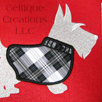 Scotty Dog Applique