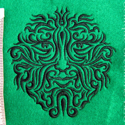 Tribal Green Man