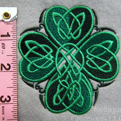 Celtic Four Leaf Clover